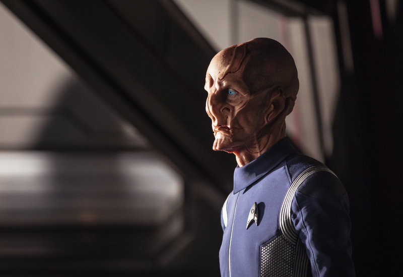 Doug Jones as Lt. Saru (Photo: Jan Thijs/CBS Interactive)